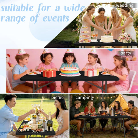 Fivenl versatile table for indoor and outdoor events
