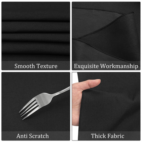Fivenl tablecloth with seamless edge for a polished look
