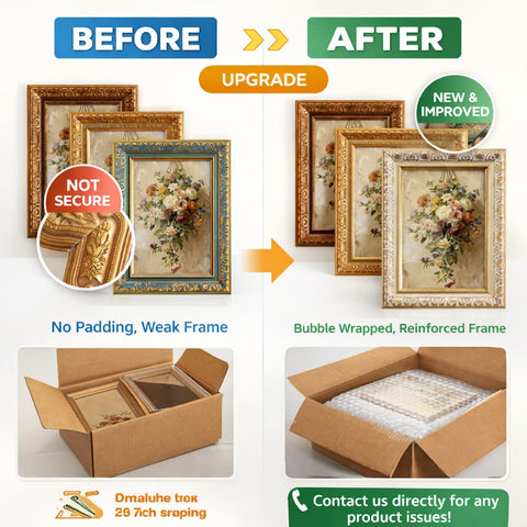 Fiwochic four-frames wall display-ready set for a coordinated gallery.