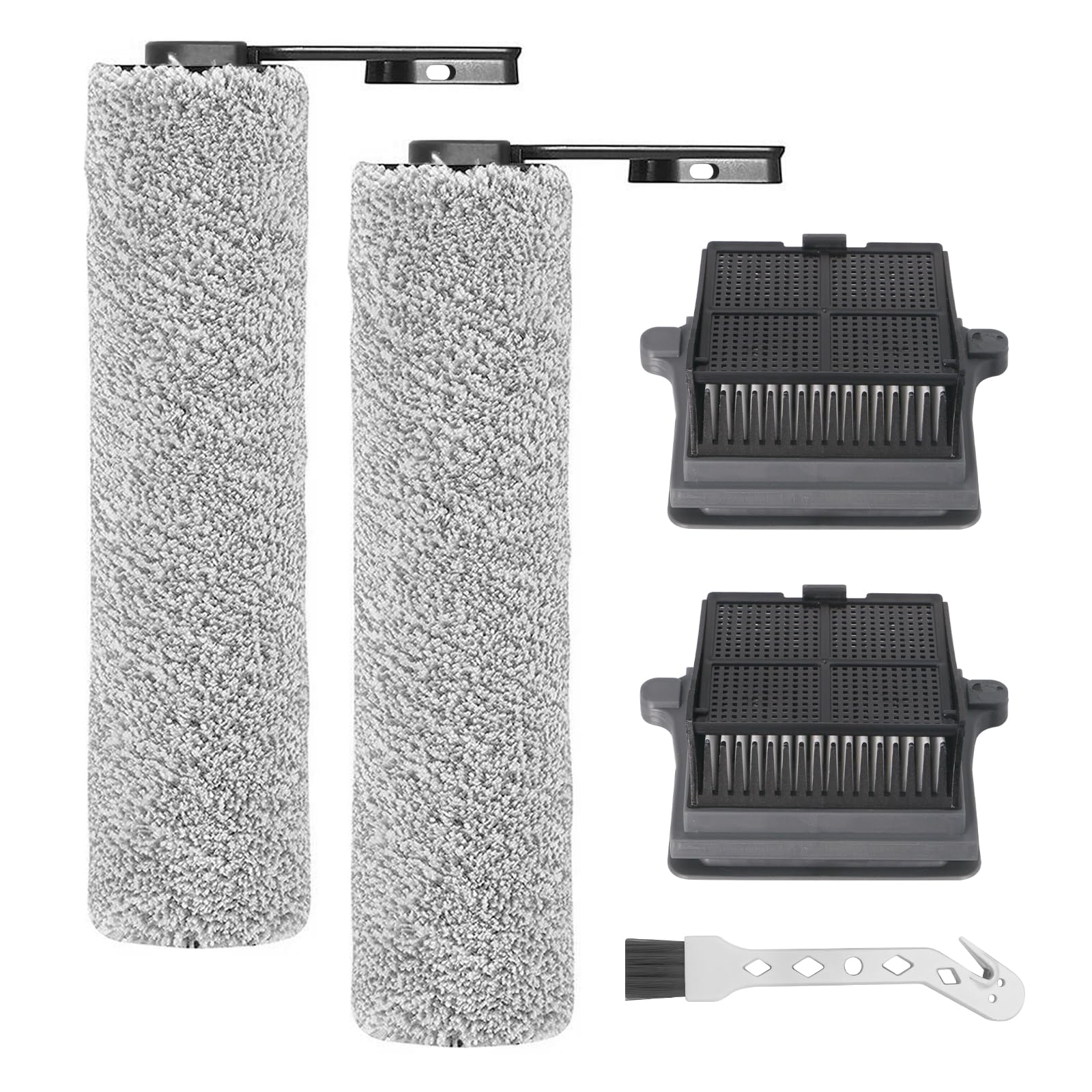 Fixbetter iFLOOR 5 Breeze brush rollers duo for efficient floor cleaning across surfaces.