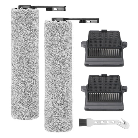 Fixbetter iFLOOR 5 Breeze brush rollers duo for efficient floor cleaning across surfaces.