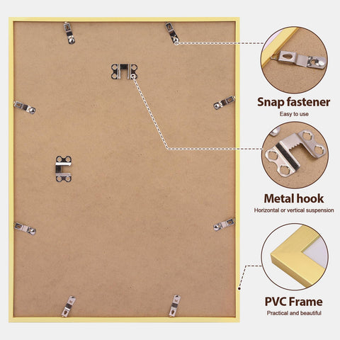 Fixwal 12x16 frames perfect for displaying portraits and art collections