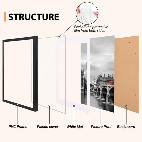 Fixwal 16x20 frame features safety buckle to prevent accidental falls