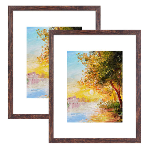 Fixwal 16x20 frame with mat front view for a clean, professional display.