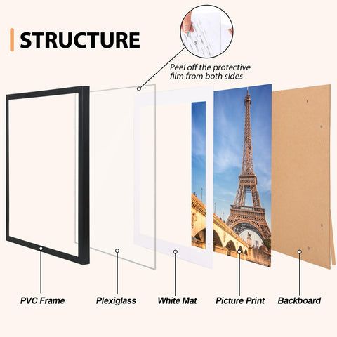 Fixwal 5x7 frame wall display ideas to personalize spaces.