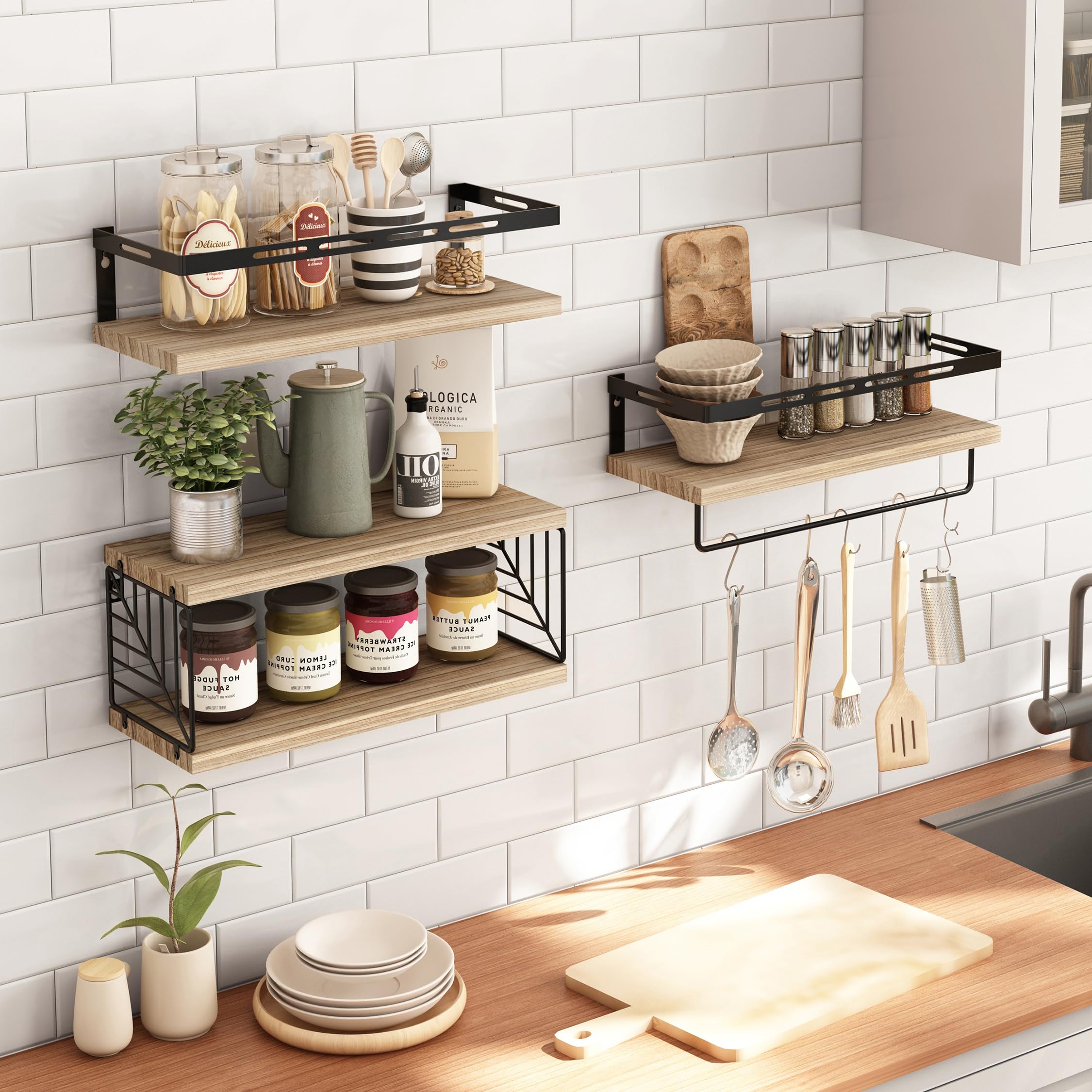 Fixwal versatile storage for bathroom, kitchen, and bedroom decor