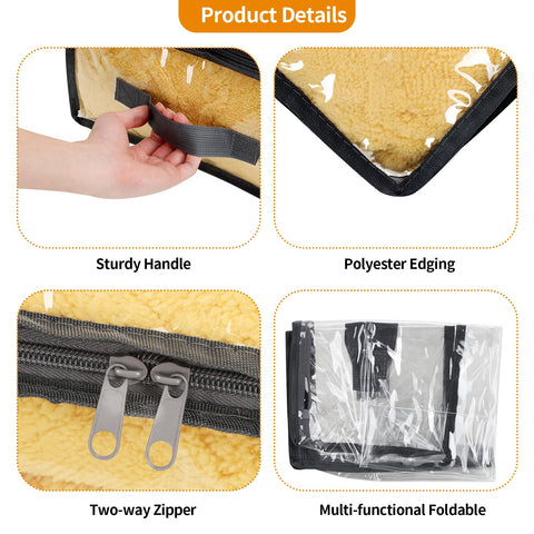 Fixwal closet organizers ideal for quilts, blankets, toys, and seasonal clothing.