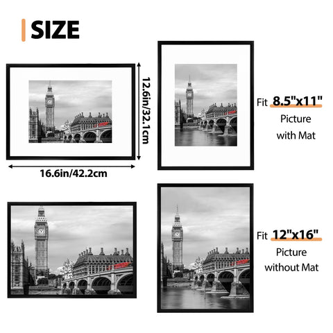 Fixwal Diamond Art Frames on-wall display with slim black borders