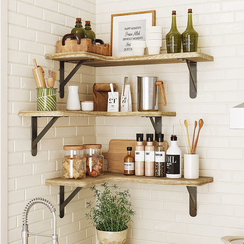 Fixwal durable shelves with included hardware for simple installation