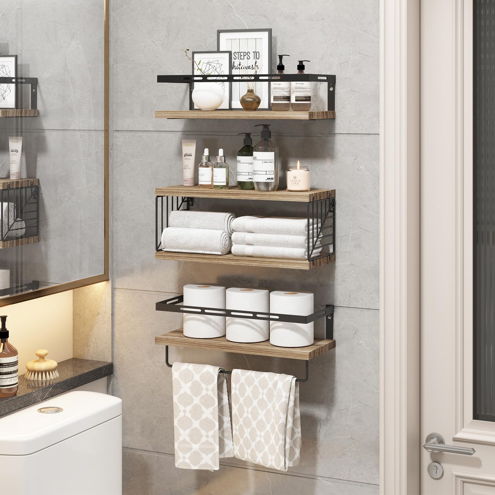 Fixwal installation-ready shelves with pre-installed hardware save time