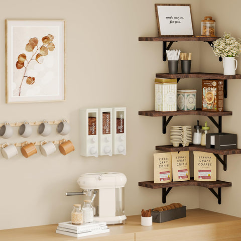 Fixwal wall-mounted display combines rustic charm with practical storage