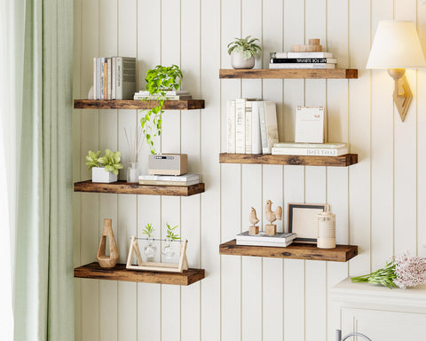 Fixwal shelf set offers sturdy storage for small items in any room.