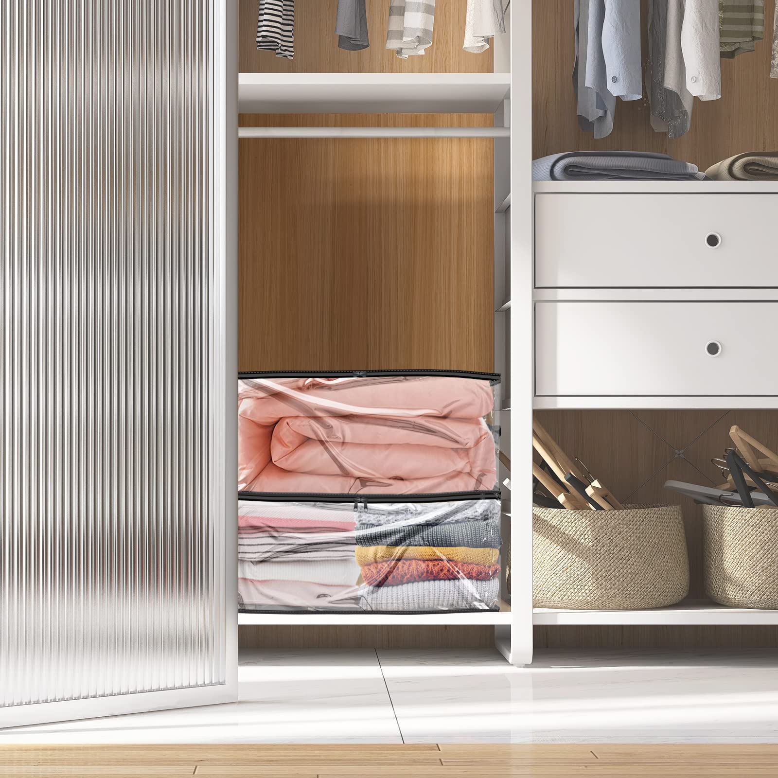 Fixwal foldable design saves space when bags are not in use.