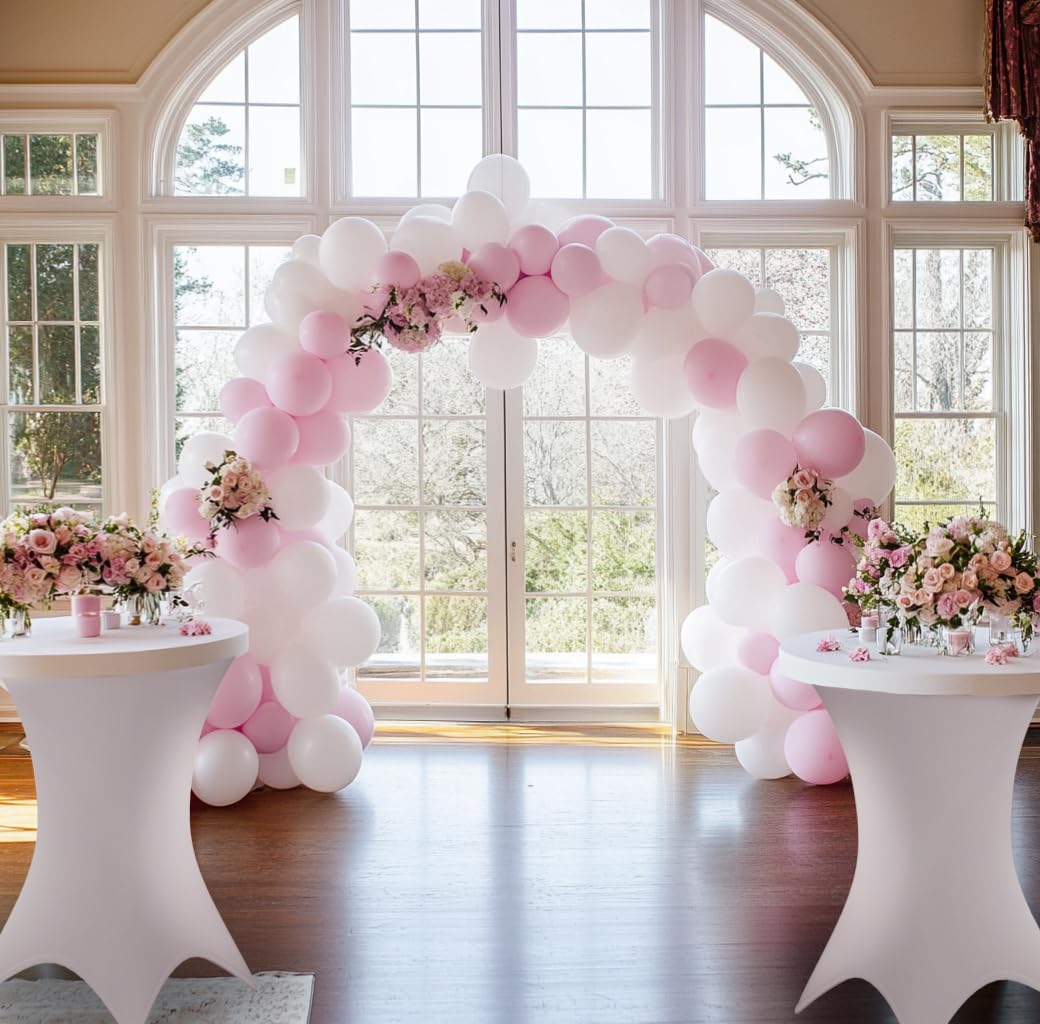Fixwal white event tablecloth enhancing wedding and banquet decor.