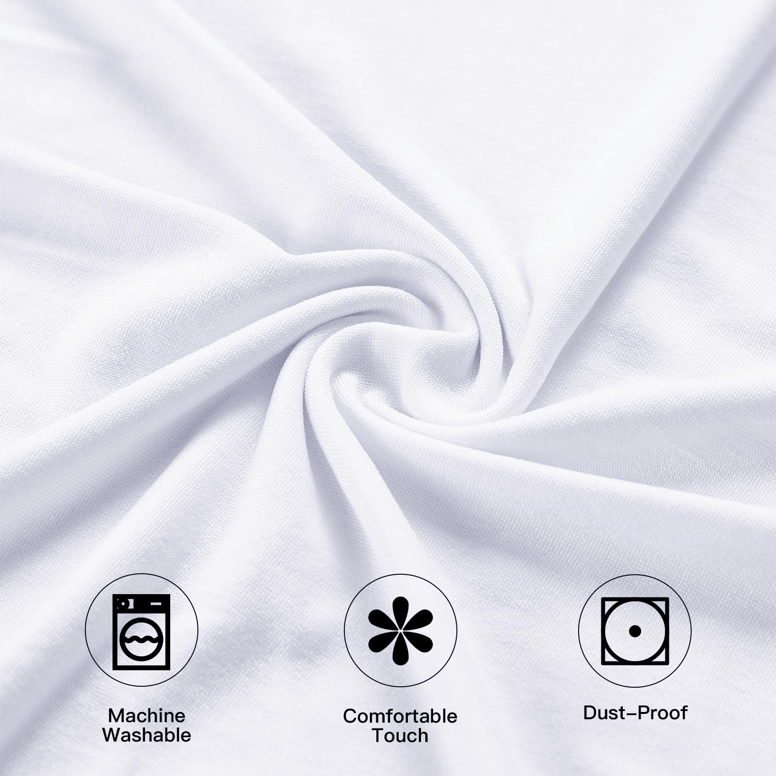 Fixwal four-pack tablecloth ideal for indoor and outdoor events.