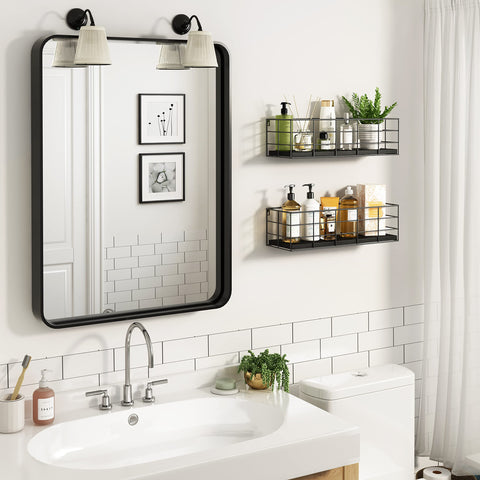 Fixwal living room display shelves for decor and keepsakes.