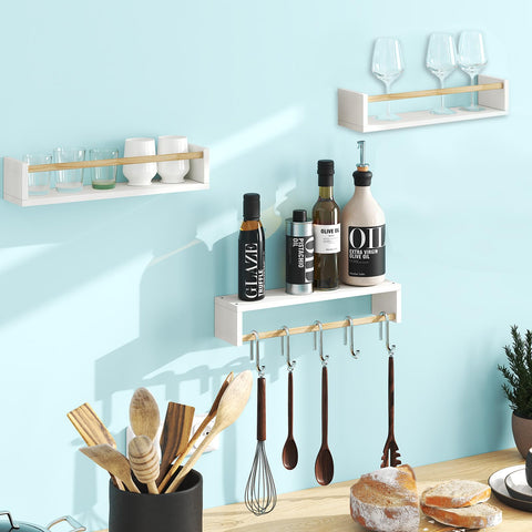Fixwal upside-down configuration for clothing storage on shelf