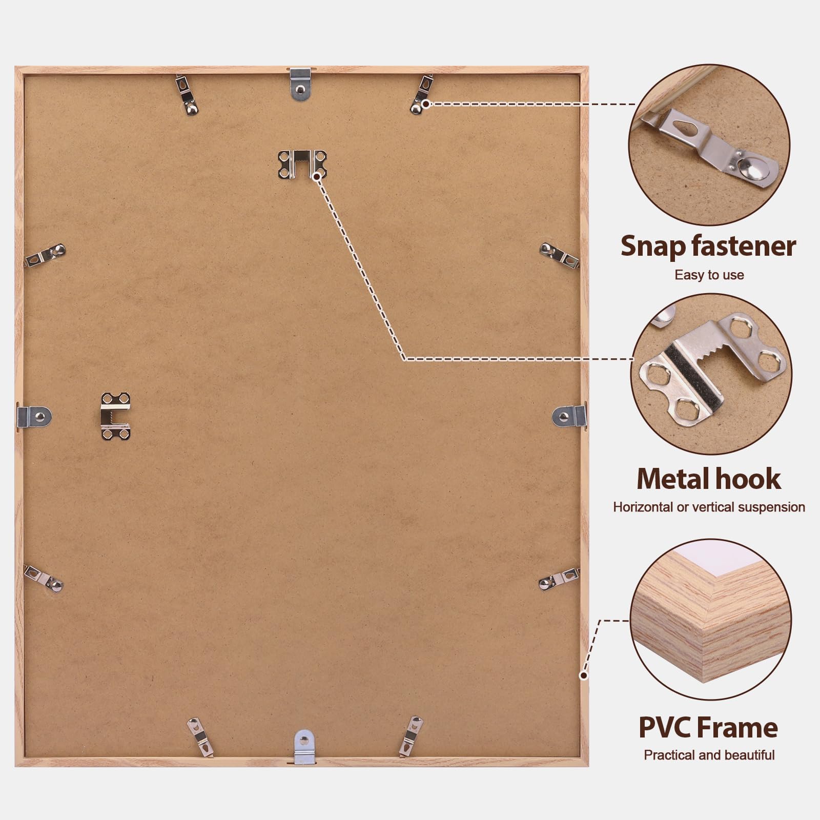 Fixwal frames present portraits with minimal distraction and clear visibility.