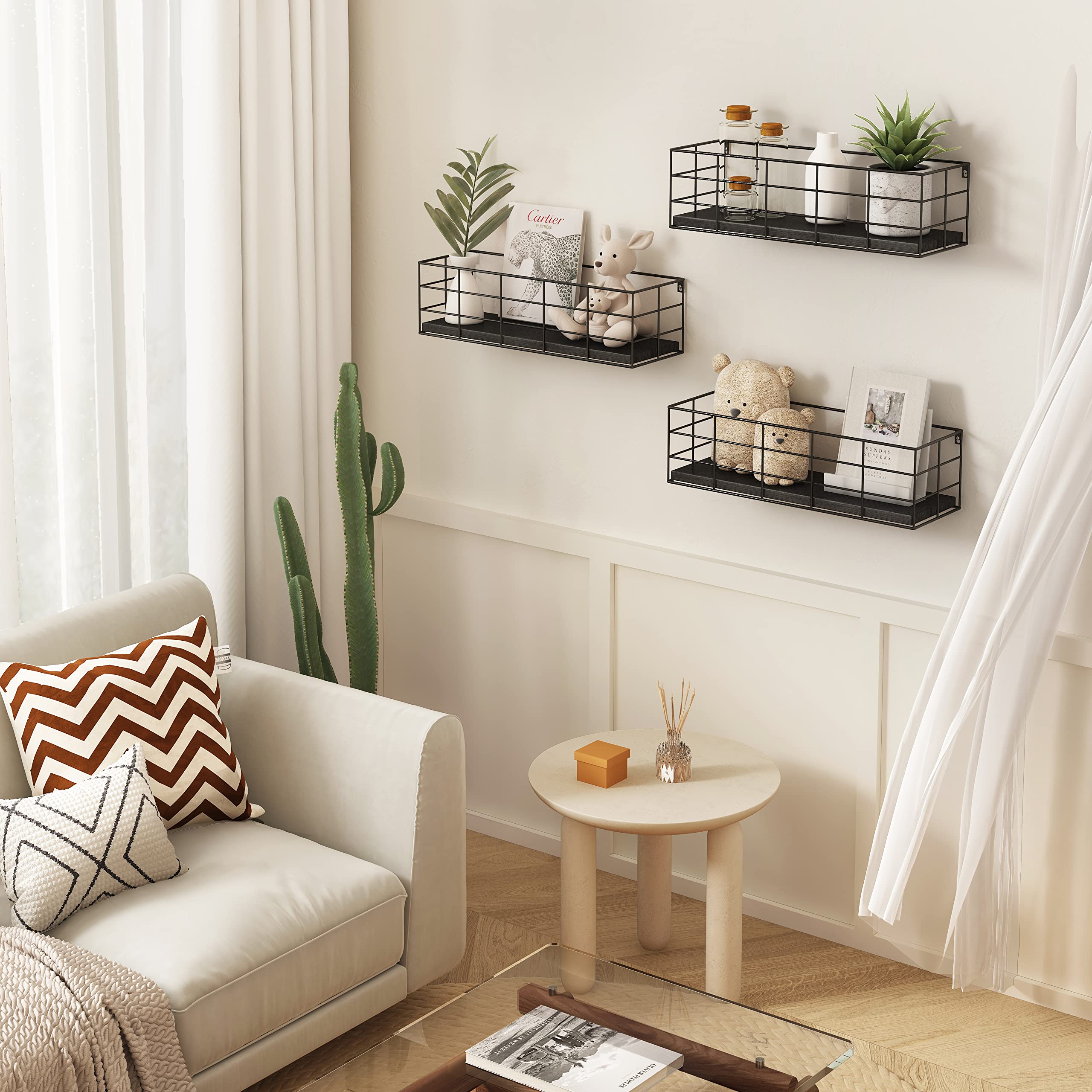 Fixwal easy-install shelving kit with included hardware.