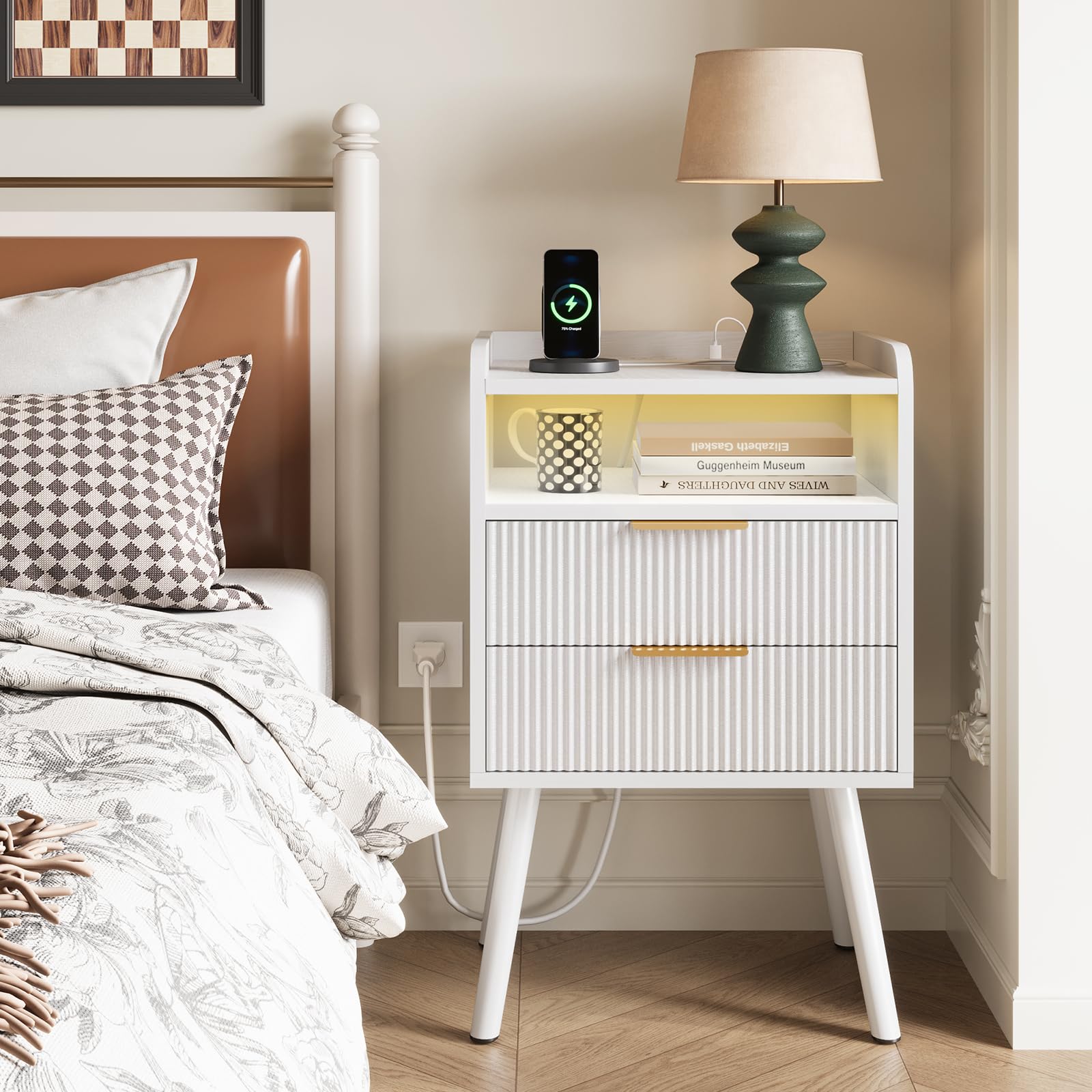 Fixwal solid wood legs showcase natural grain and stability for long-term use.