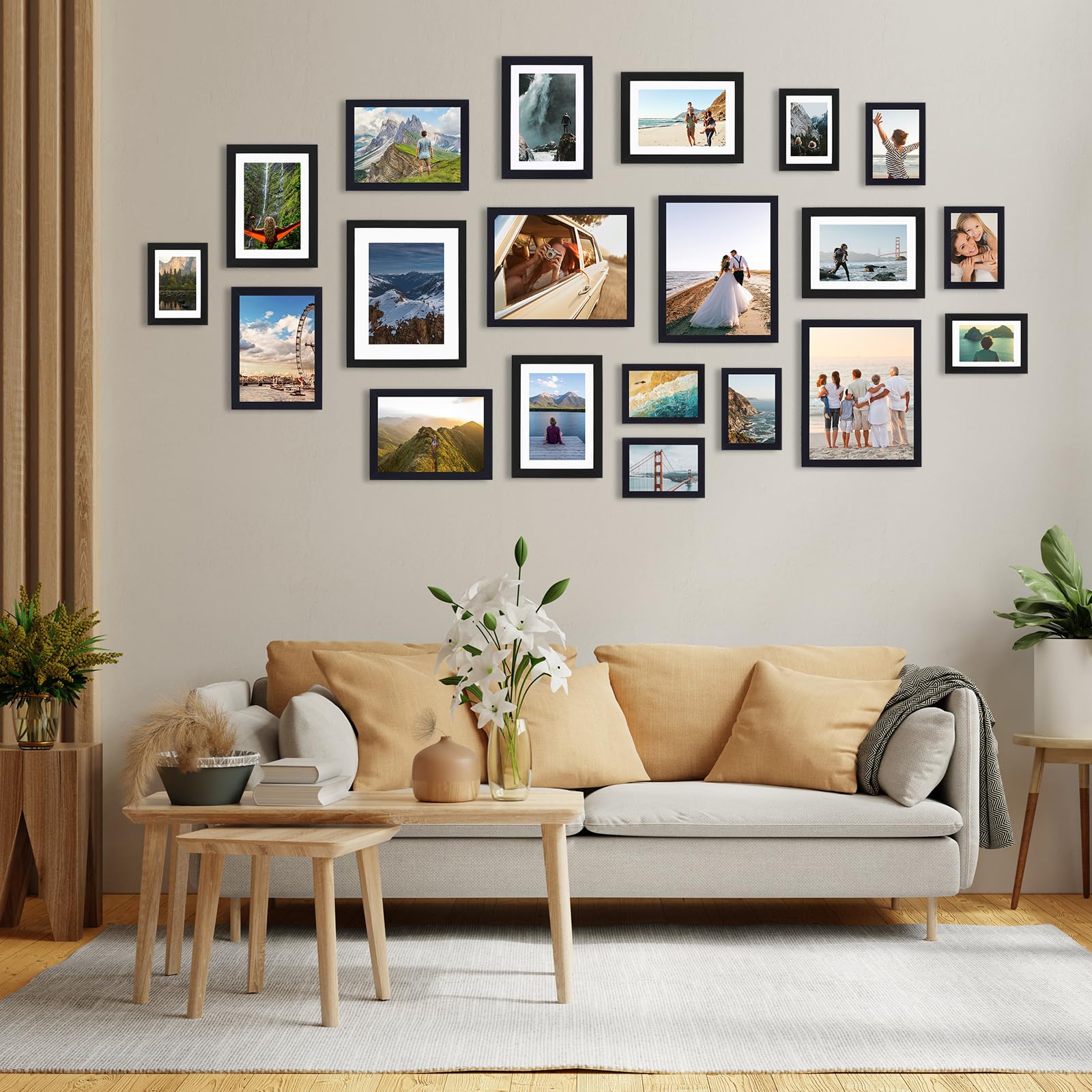 Fixwal frame set with tabletop stand ready for desk or shelf display