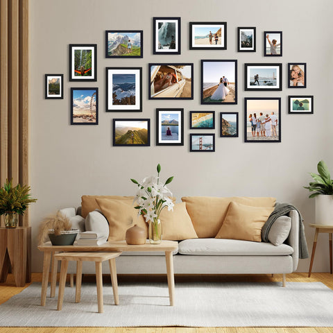 Fixwal frame set with tabletop stand ready for desk or shelf display