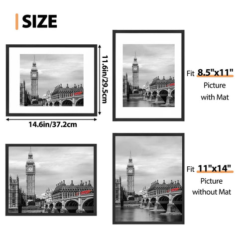 Fixwal thin-border design highlights photos with a clean frame