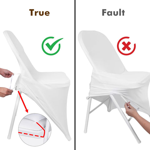 Fixwal versatile-use folding chair cover suitable for indoor and outdoor settings