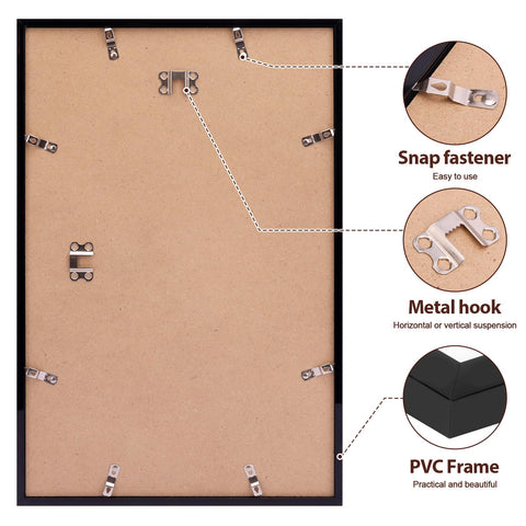 Fixwal wall display setup showing a clean, coordinated frame arrangement.
