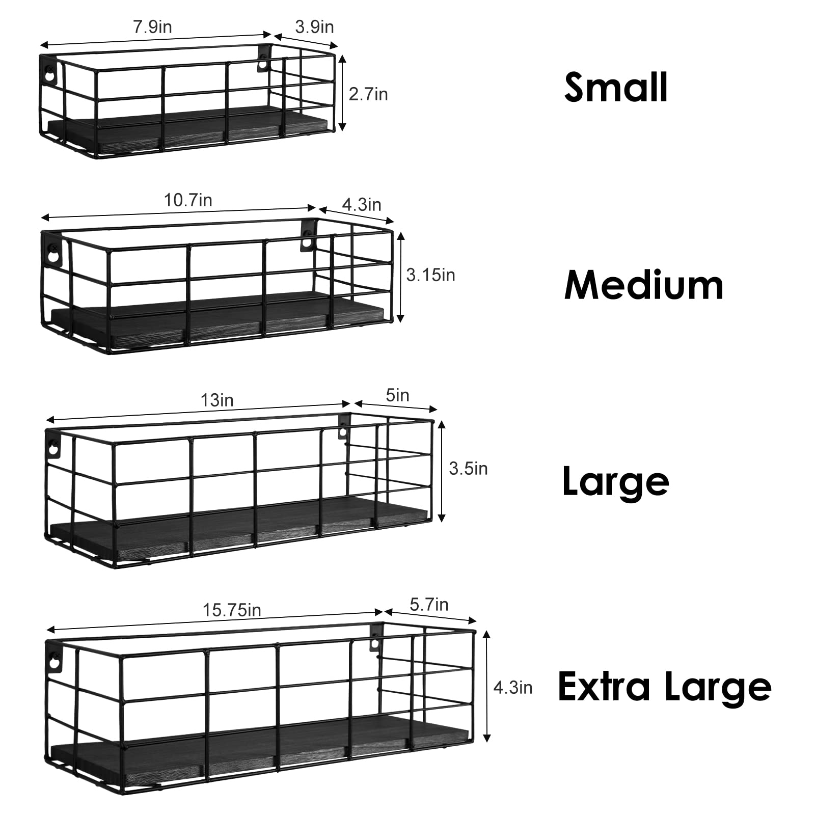 Fixwal wall-mounted kitchen shelves for organized countertops.
