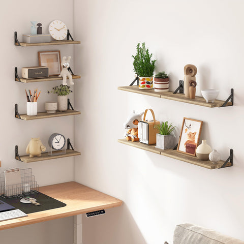 Fixwal wall shelf office storage maximizes workspace and clutter control.