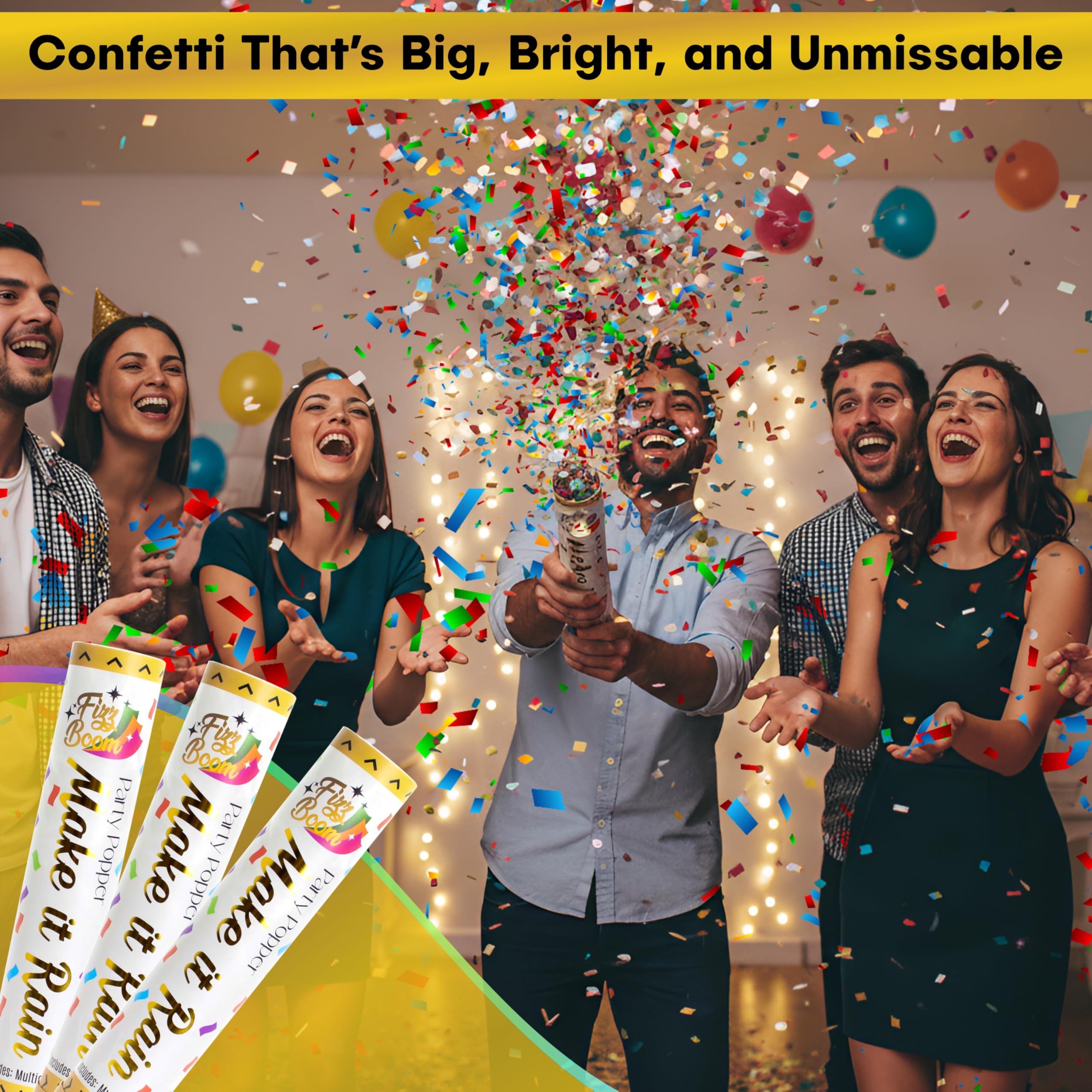 Milestone celebration prop adds color to weddings and birthdays