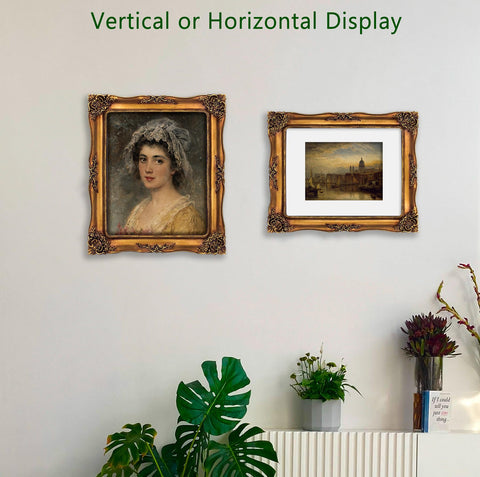 Baroque lattice detail on FJXMFRAME frame for elegant decor