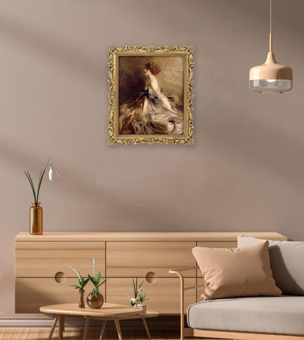 FJXMFRAME gold 8x10 frame high-definition glass clarity.