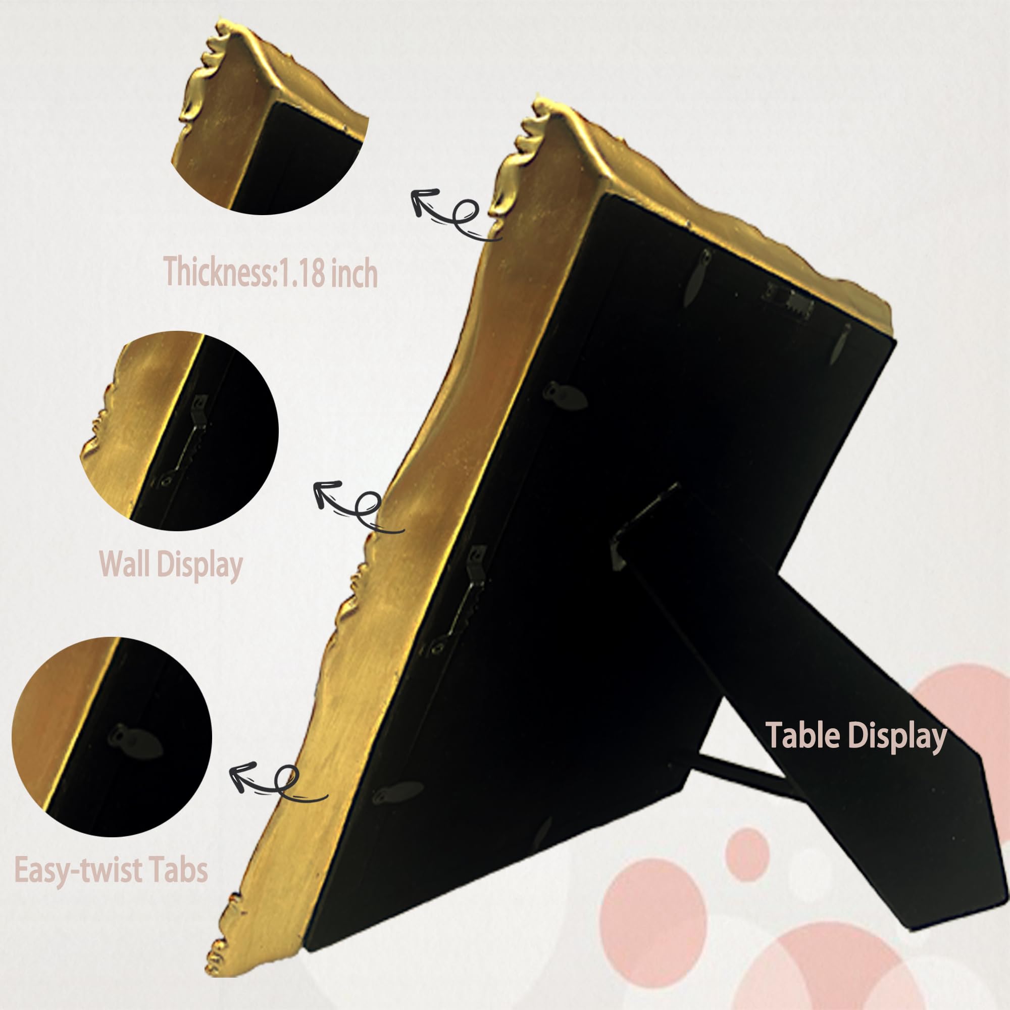 Velvet-backed FJXMFRAME frame emphasizes durable, premium presentation