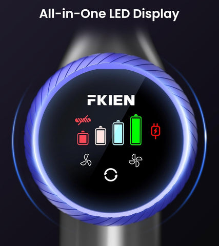FKIEN 1.5L dust cup reduces interruptions by holding more debris