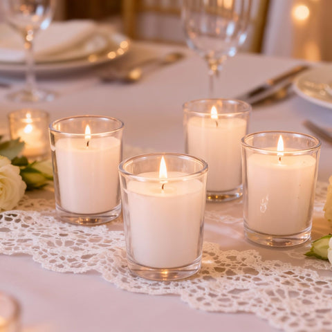 FlameCan home decor votives for mantels and tabletops