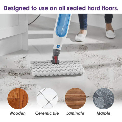 Flammi dirt grip streak pad, effectively lifts grime while protecting floors