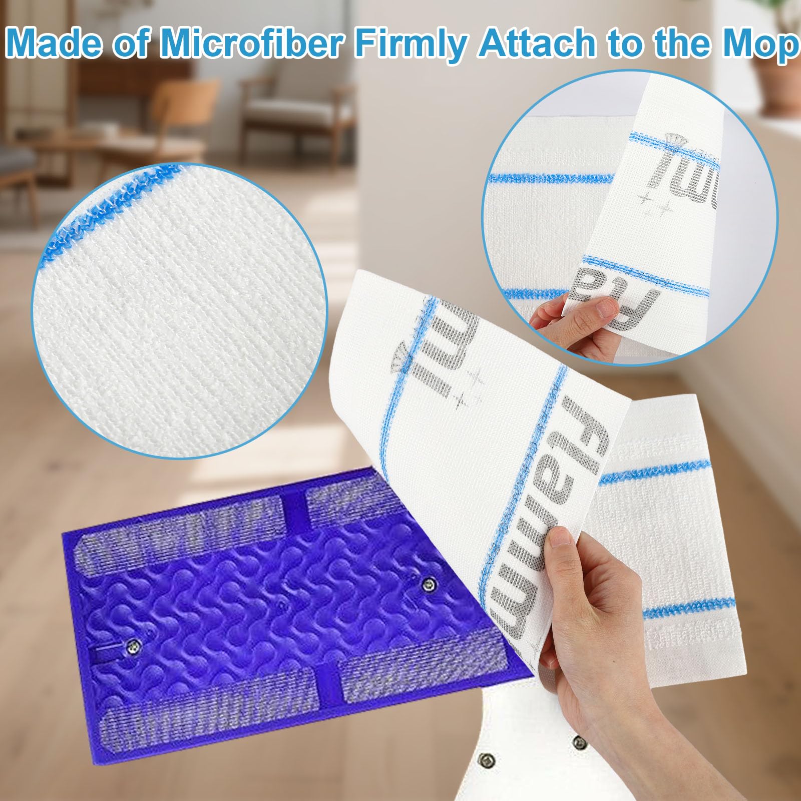 Flammi mop pad for Shark S3251 – robust after washing for wet mopping