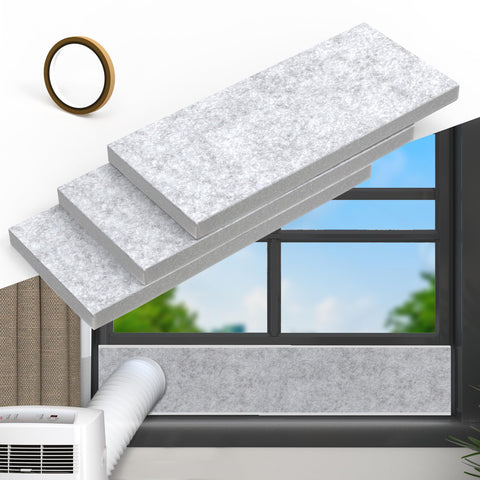 Flamorrow insulated foam panel front view shows sturdy sealing for better room comfort.