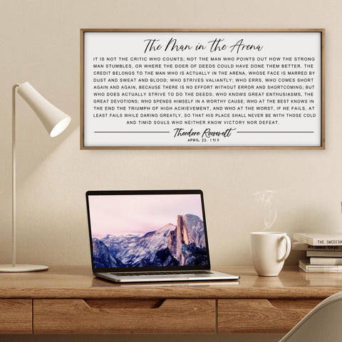 Flangairy entrepreneur office wall art provides subtle inspiration for ambitious workdays