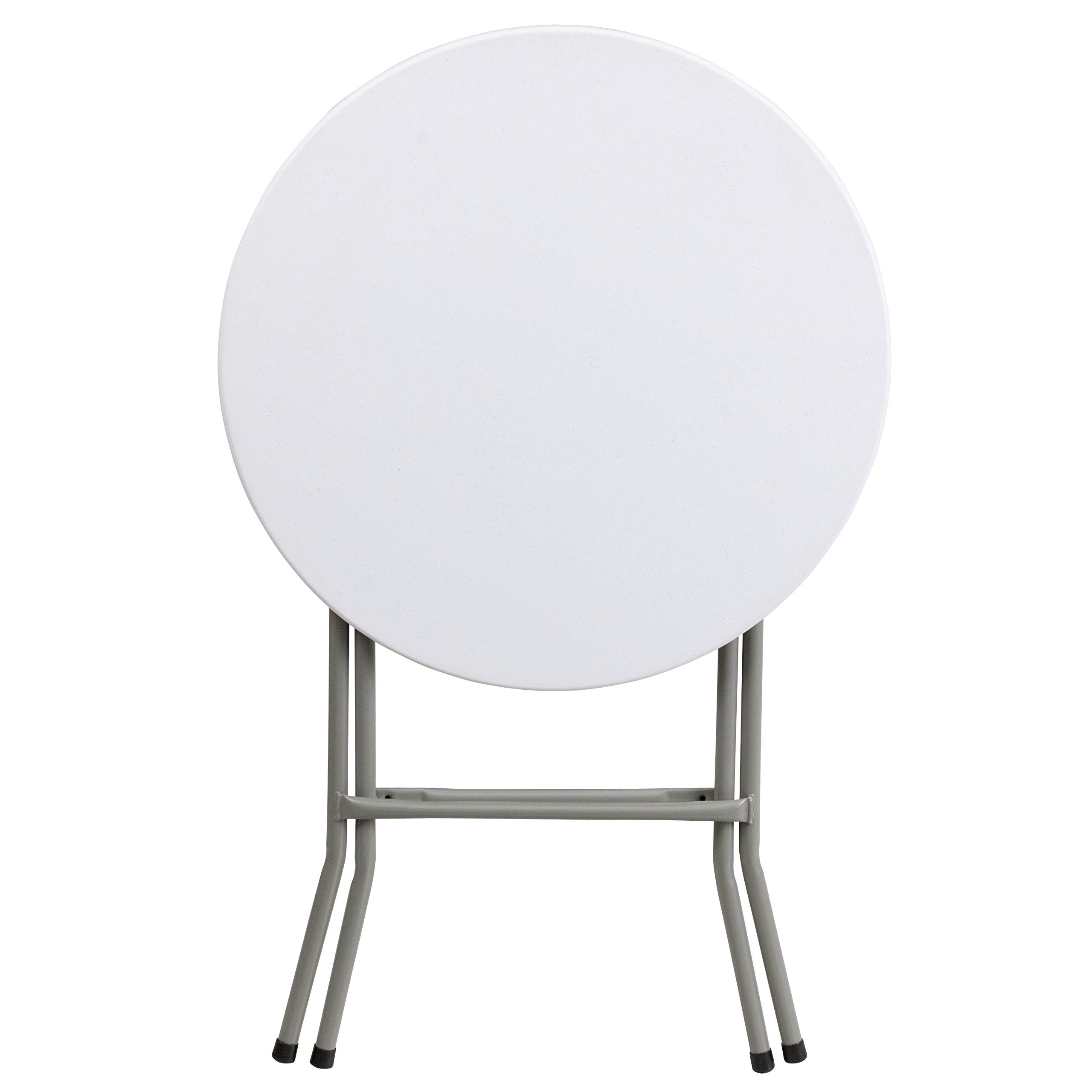 Flash Furniture Elon waterproof, stain-resistant top stays clean.