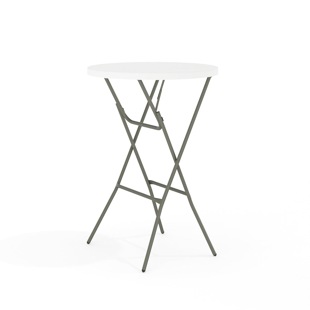 Flash Furniture Elon 32-inch round table top view shows granite white surface for stylish events.