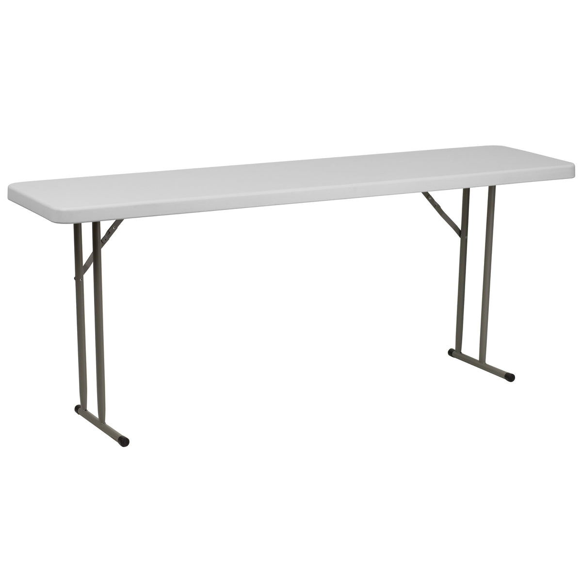 Flash Furniture Kathryn 6ft folding table top in white, ideal for classroom setup