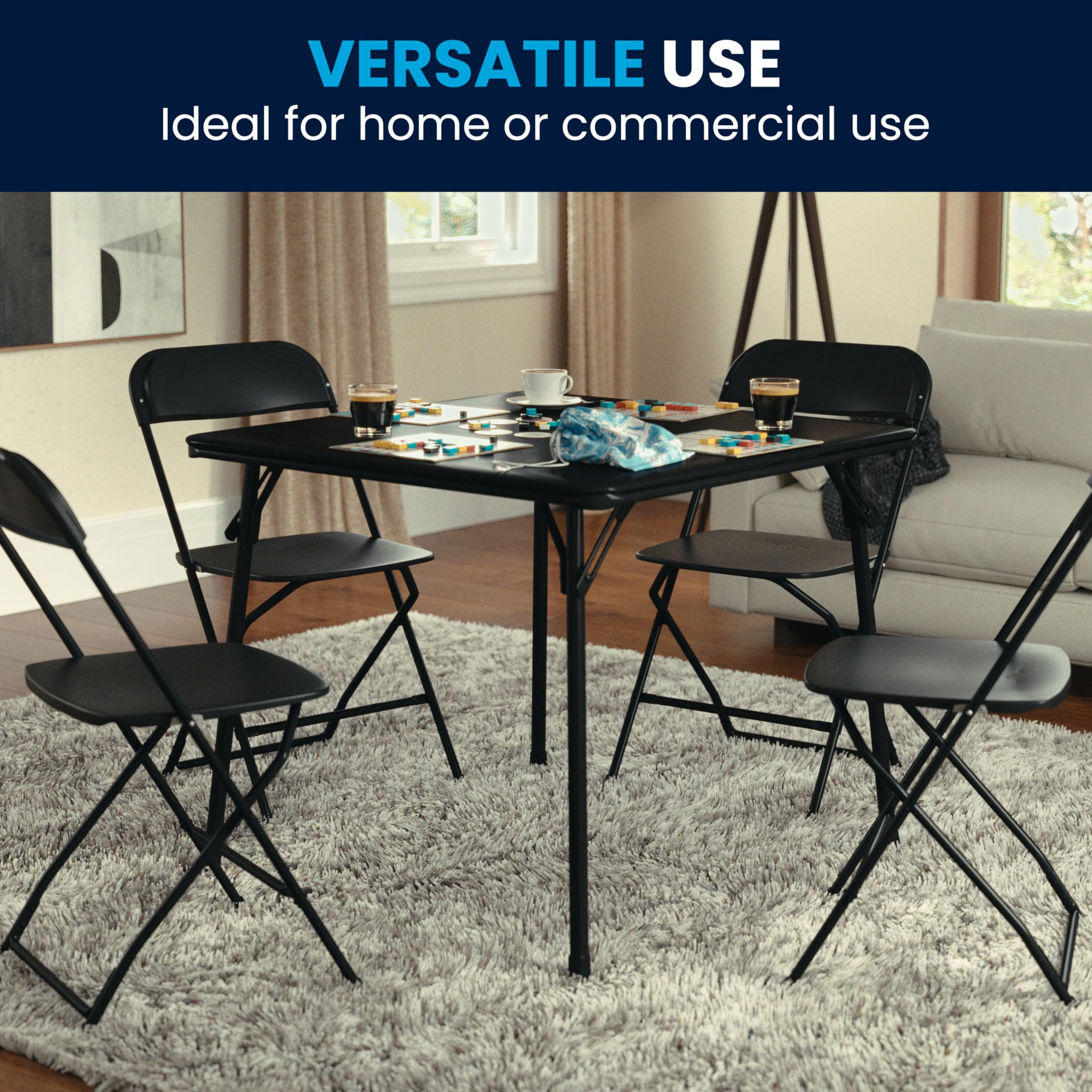 Flash Furniture Madelyn versatile table for games and puzzles