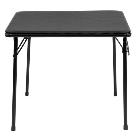 Flash Furniture Mindy back view highlights powder-coated frame and stability.