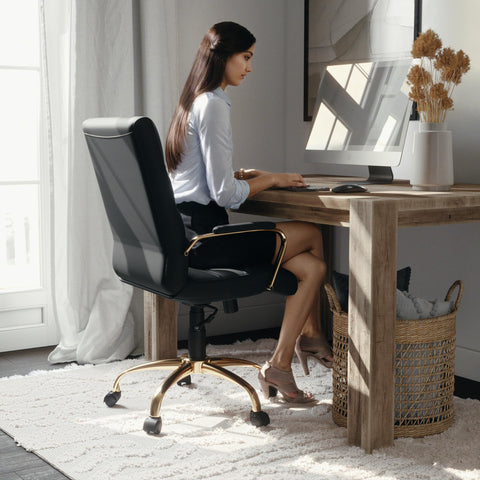 Flash Furniture Whitney dimensions and compact profile for dorm rooms.