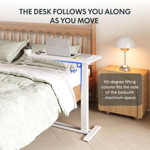 FlexiSpot H7 with hidden casters moves quietly across floors