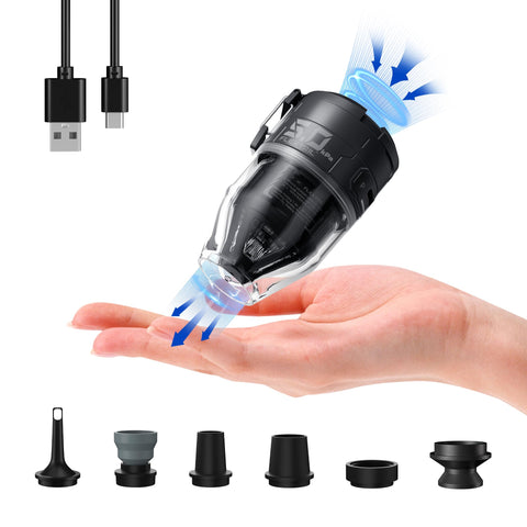 FLEXTAILGEAR air pump with transparent design enables quick inflations.
