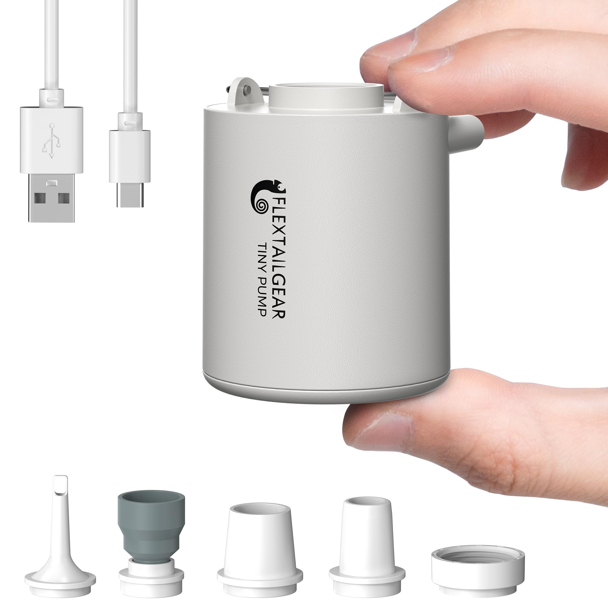 FLEXTAILGEAR Tiny Pump in compact design for on-the-go inflating and deflating